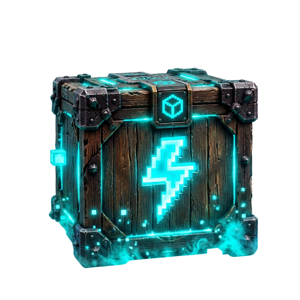 Pixel Spark Crate