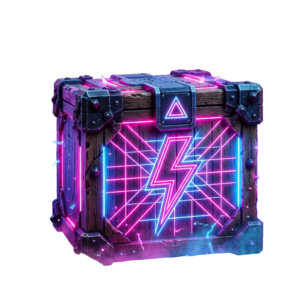 Neon Overdrive Cube